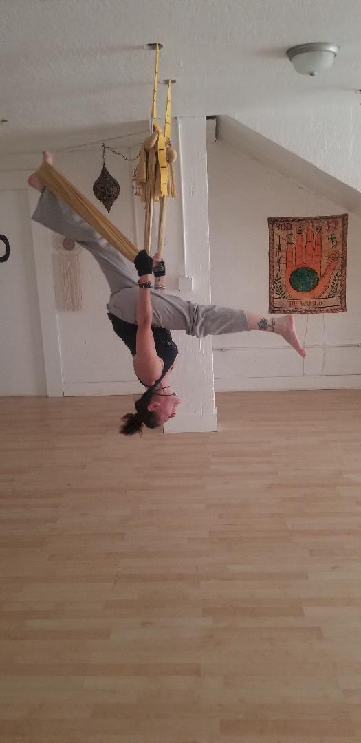aerial stretches
